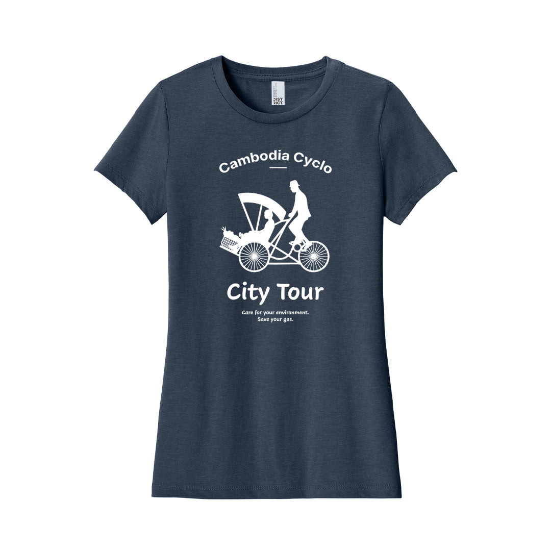 Cambodia Cyclo City Tour Women's Tee