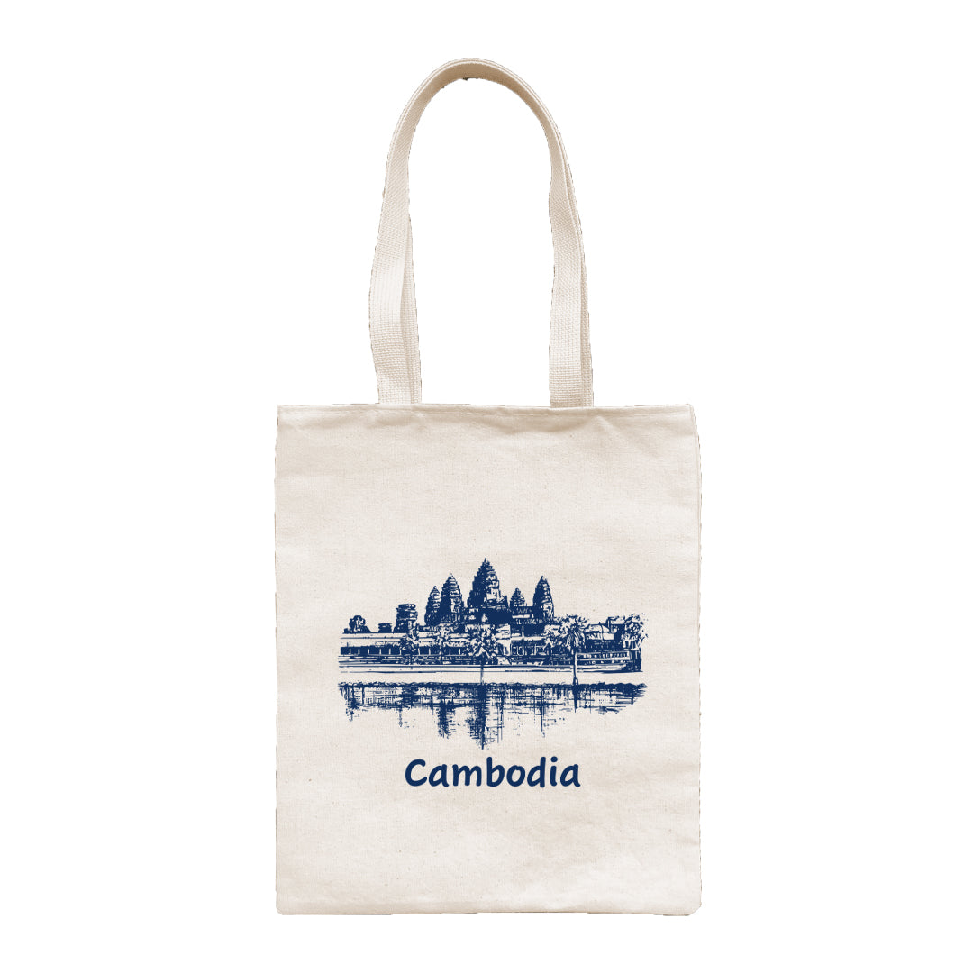 Natural Tall Tote Bag