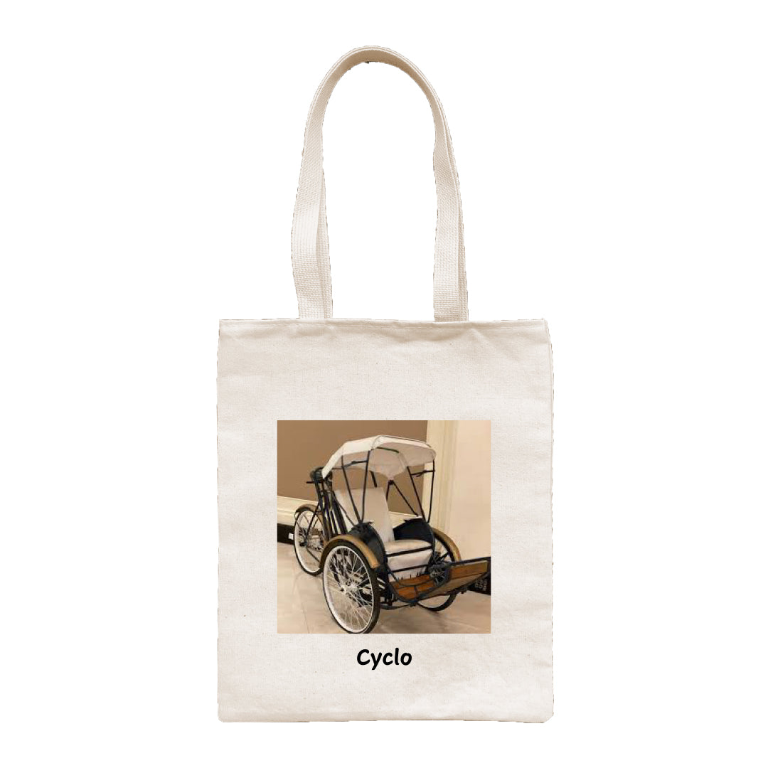 Natural Tall Tote Bag