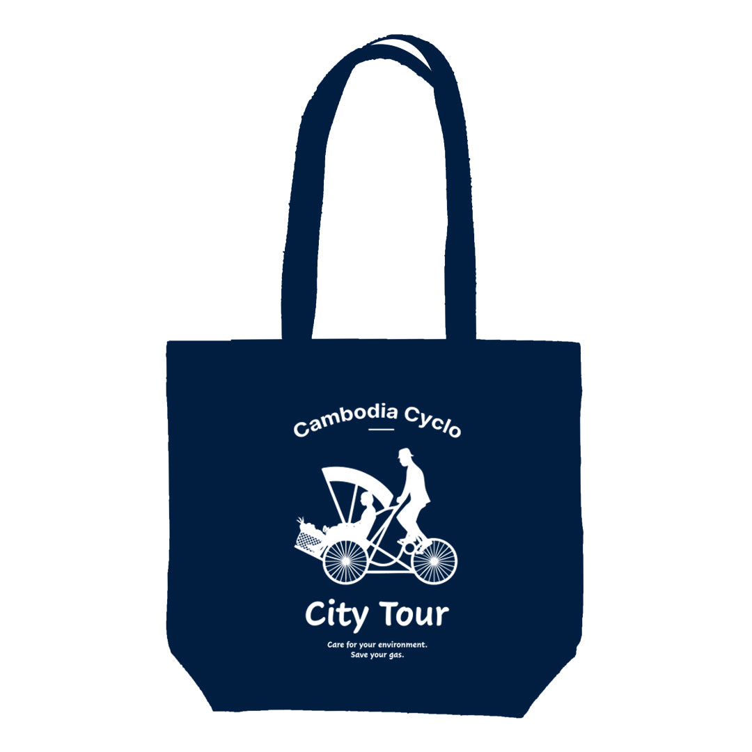 Navy Large Tote Bag