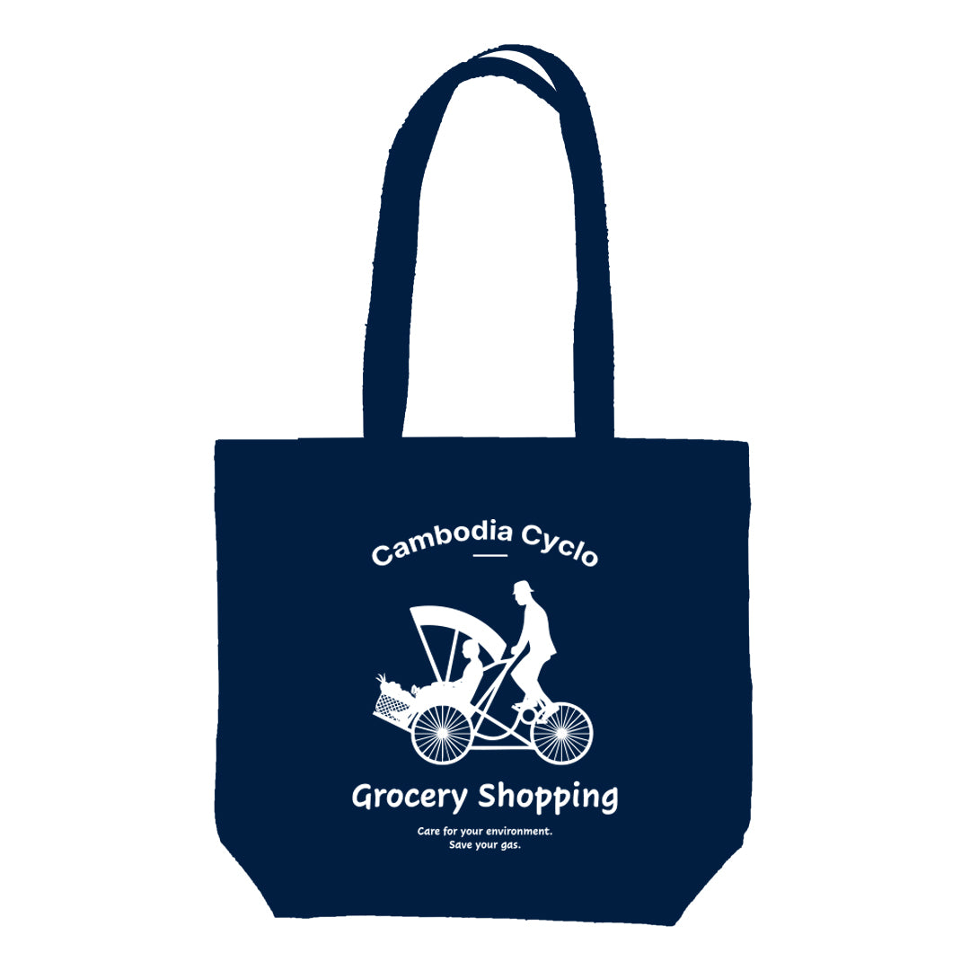 Navy Large Tote Bag