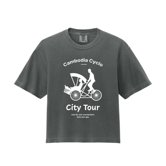 Cambodia Cyclo Women's Boxy Tee