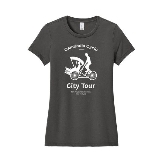Cambodia Cyclo City Tour Women's Tee