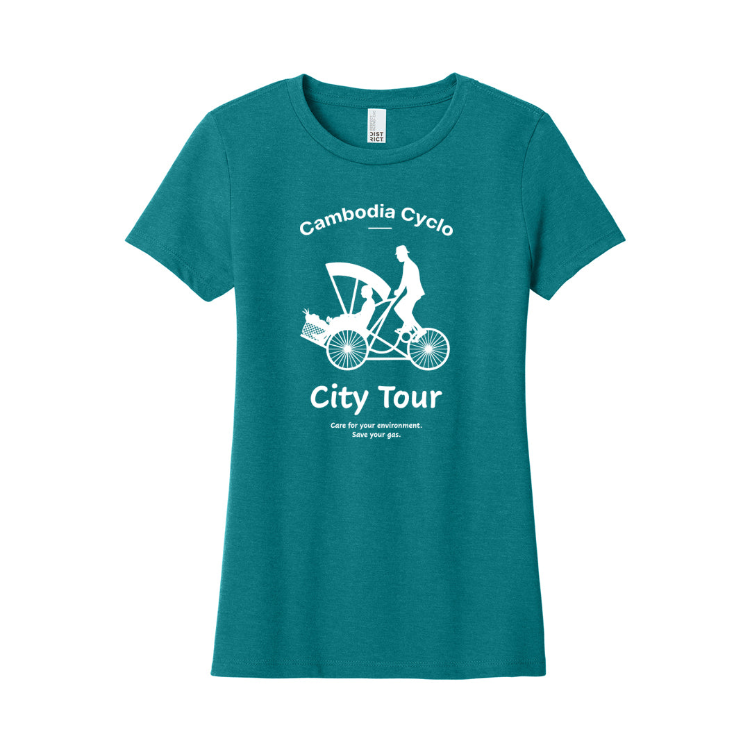 Cambodia Cyclo City Tour Women's Tee