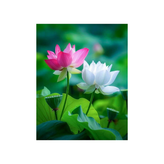 Lotus Flower Canvas (Style 2)