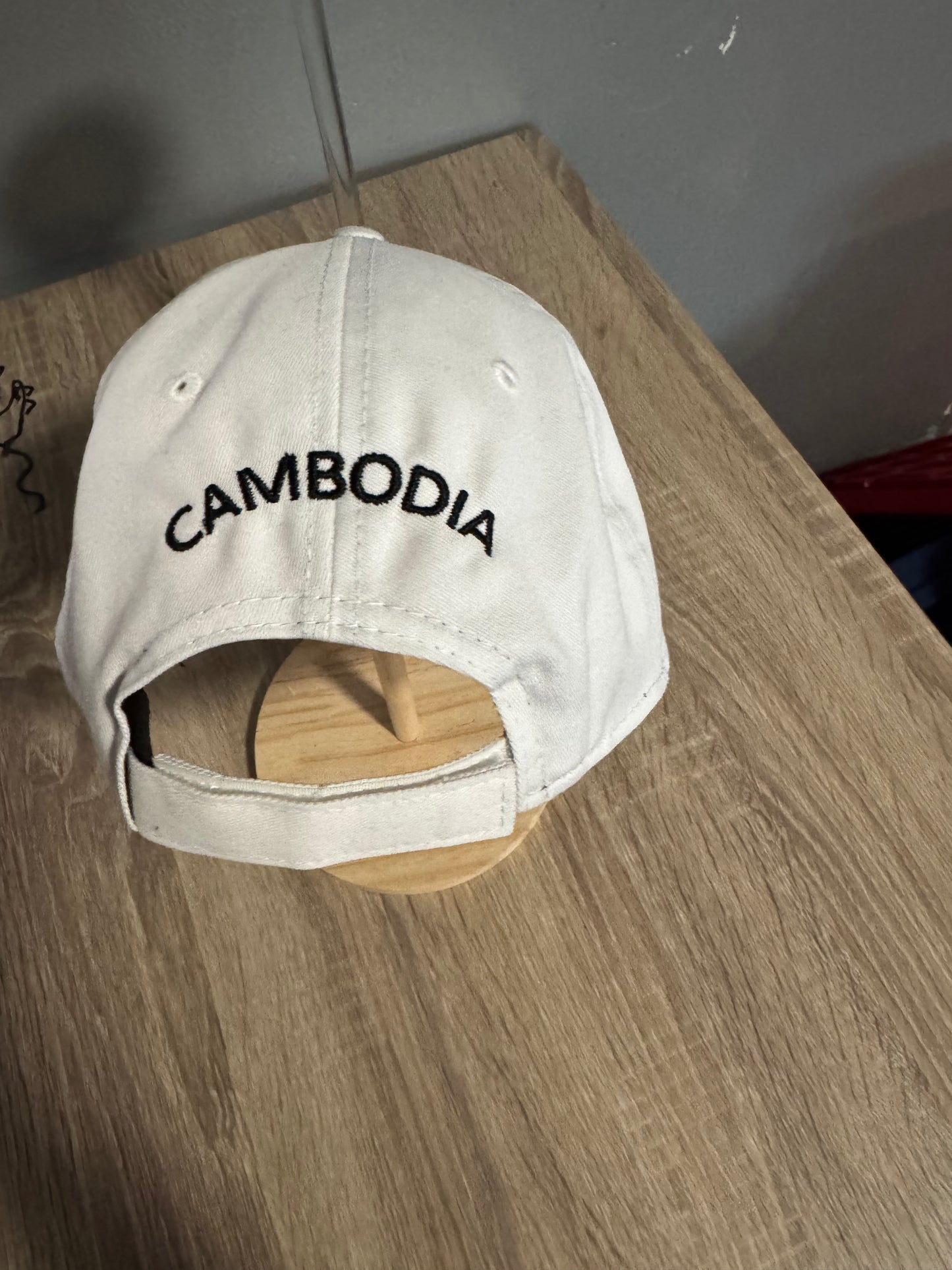 Cambodia flag logo, Hats embroidered