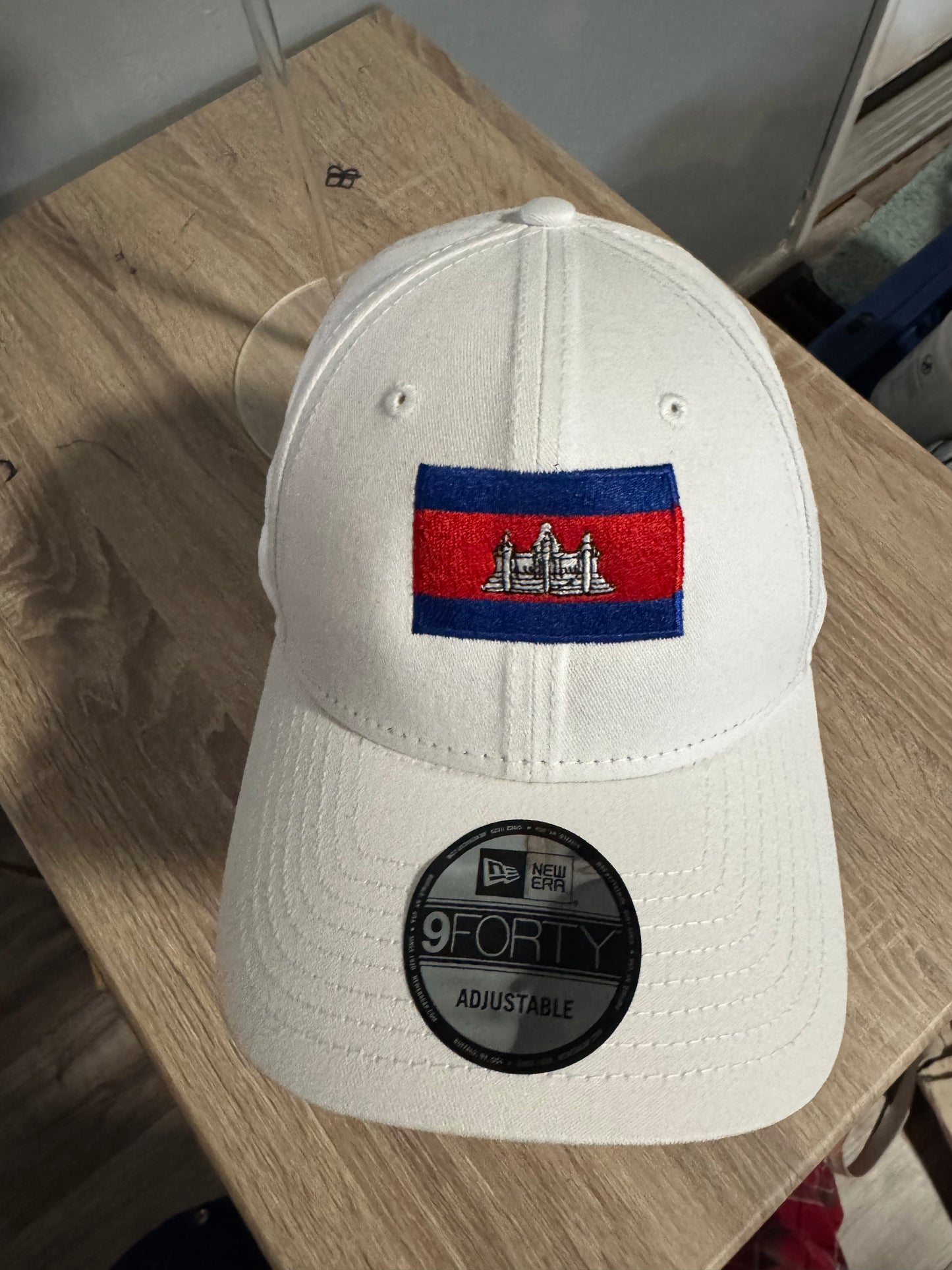 Cambodia flag logo, Hats embroidered