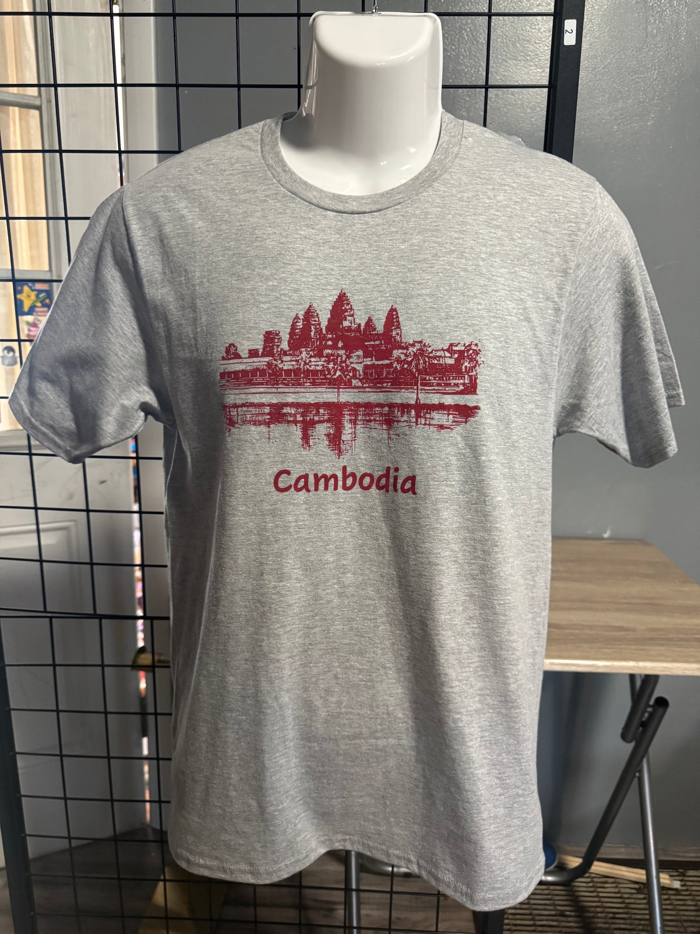 T-shirt print Angkor wat