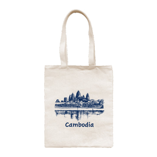 Natural Tall Tote Bag