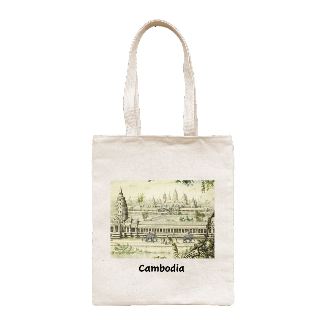 Natural Tall Tote Bag