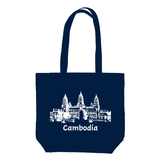 Navy Large Tote Bag
