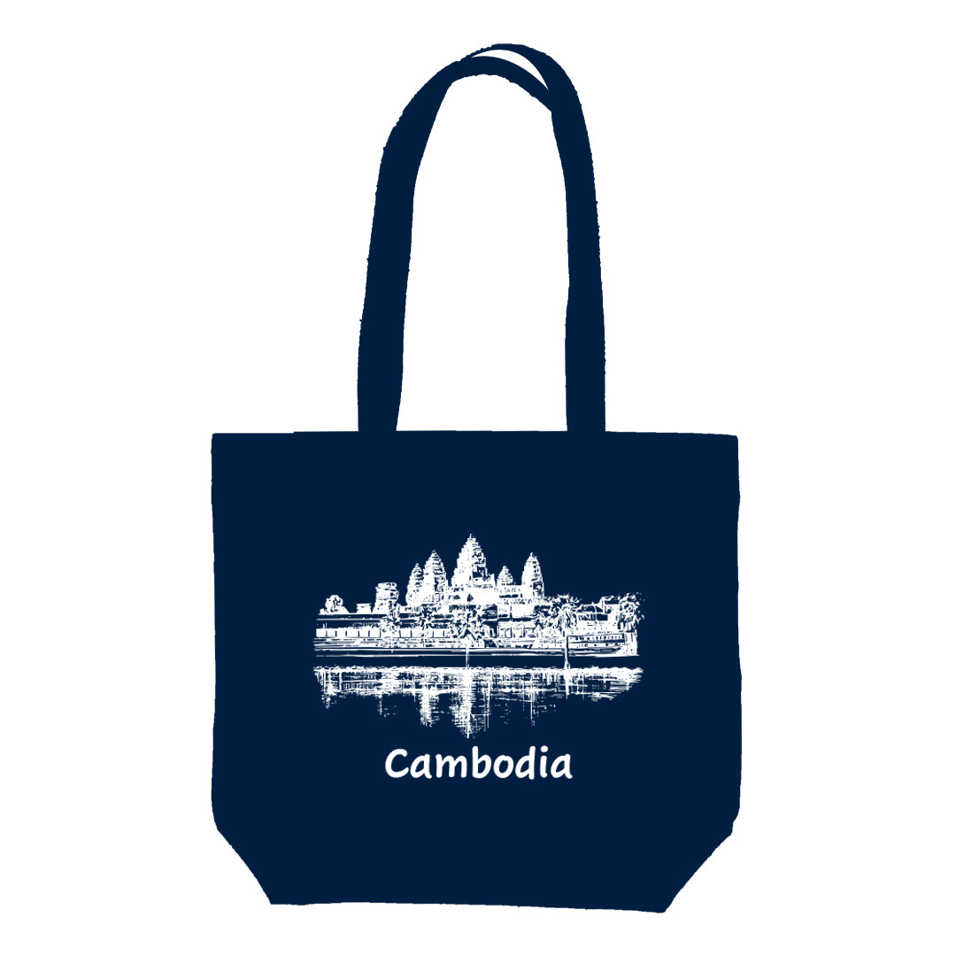 Navy Large Tote Bag